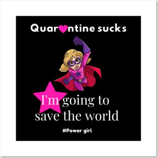 i'm going to save the world Posters and Art